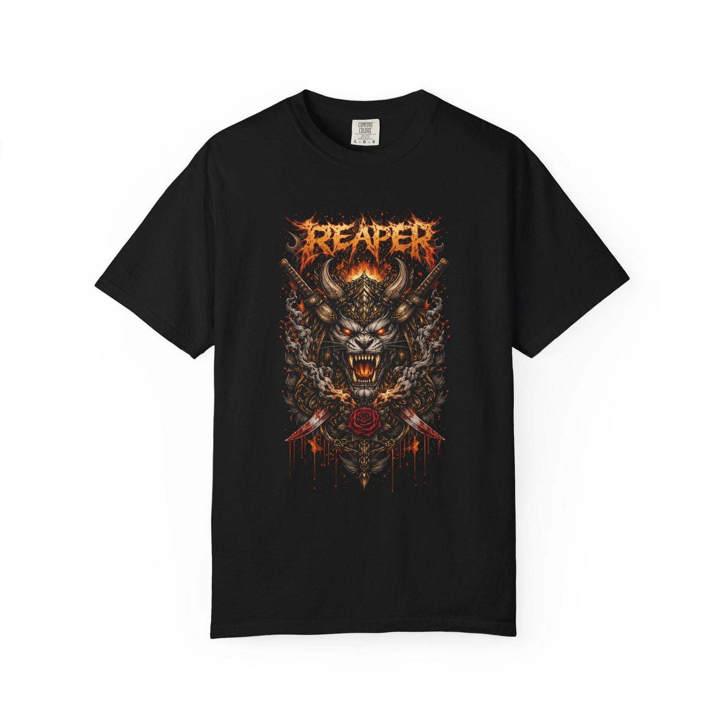 Reaper Wolf Graphic T Shirt