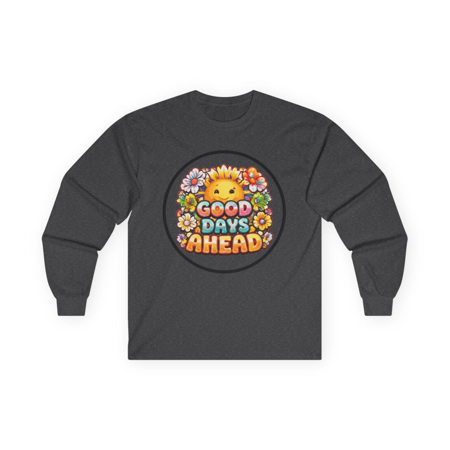 Good Days Ahead Sunshine Floral graphic tee | Long Sleeve Tee