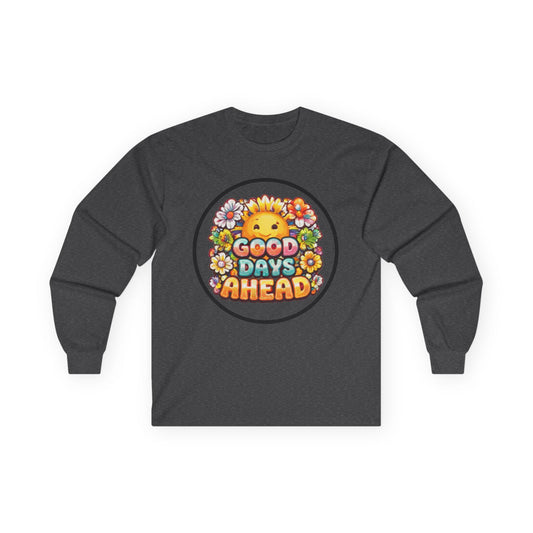 Good Days Ahead Sunshine Floral graphic tee | Long Sleeve Tee