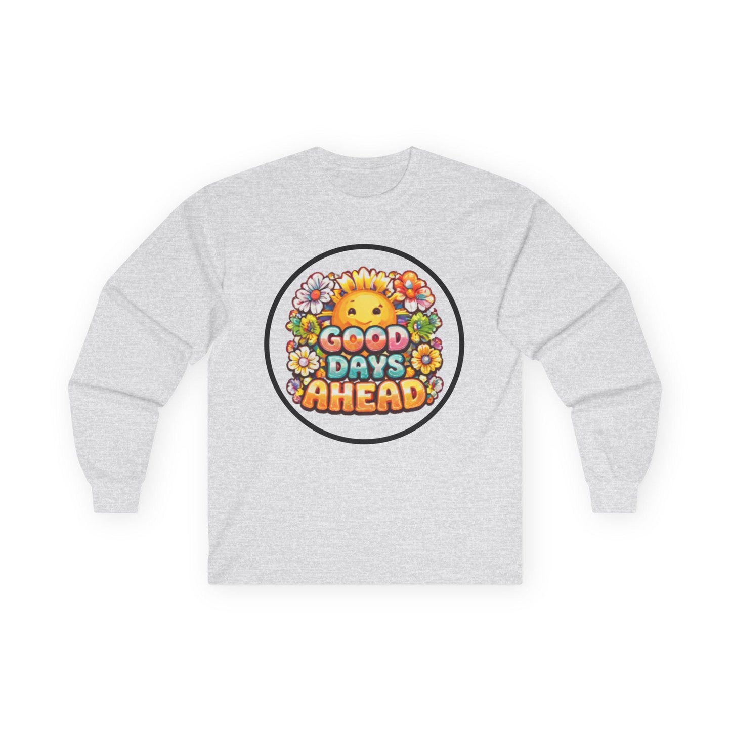 Good Days Ahead Sunshine Floral graphic tee | Long Sleeve Tee