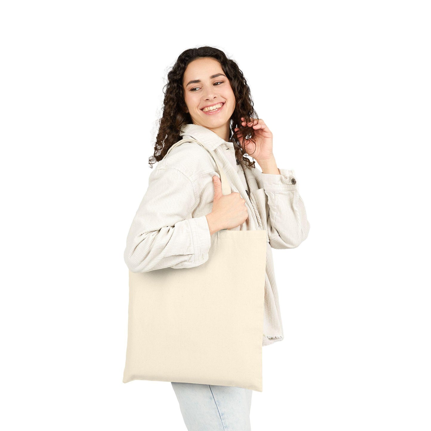 Raw & Real Cotton Canvas Tote Bag