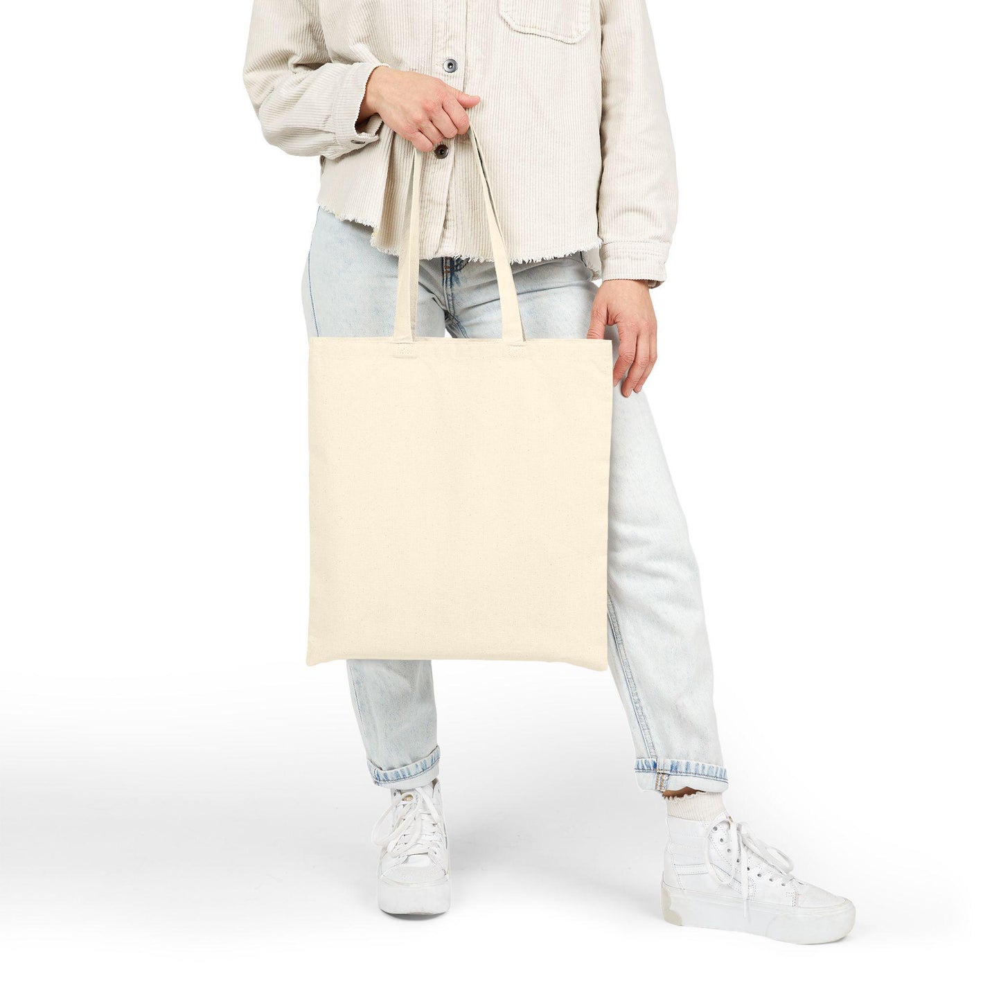 Raw & Real Cotton Canvas Tote Bag