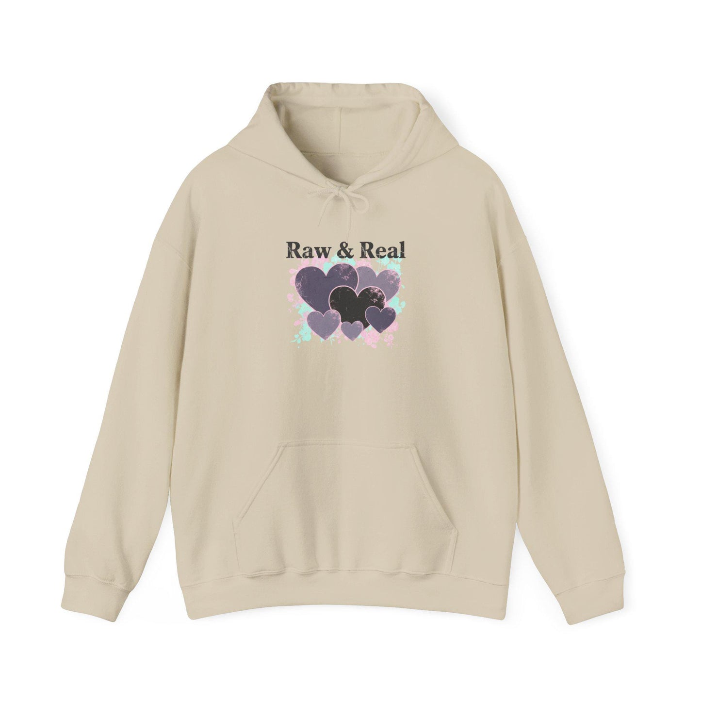 Raw & Real Unisex Heavy Blend Hooded Sweatshirt
