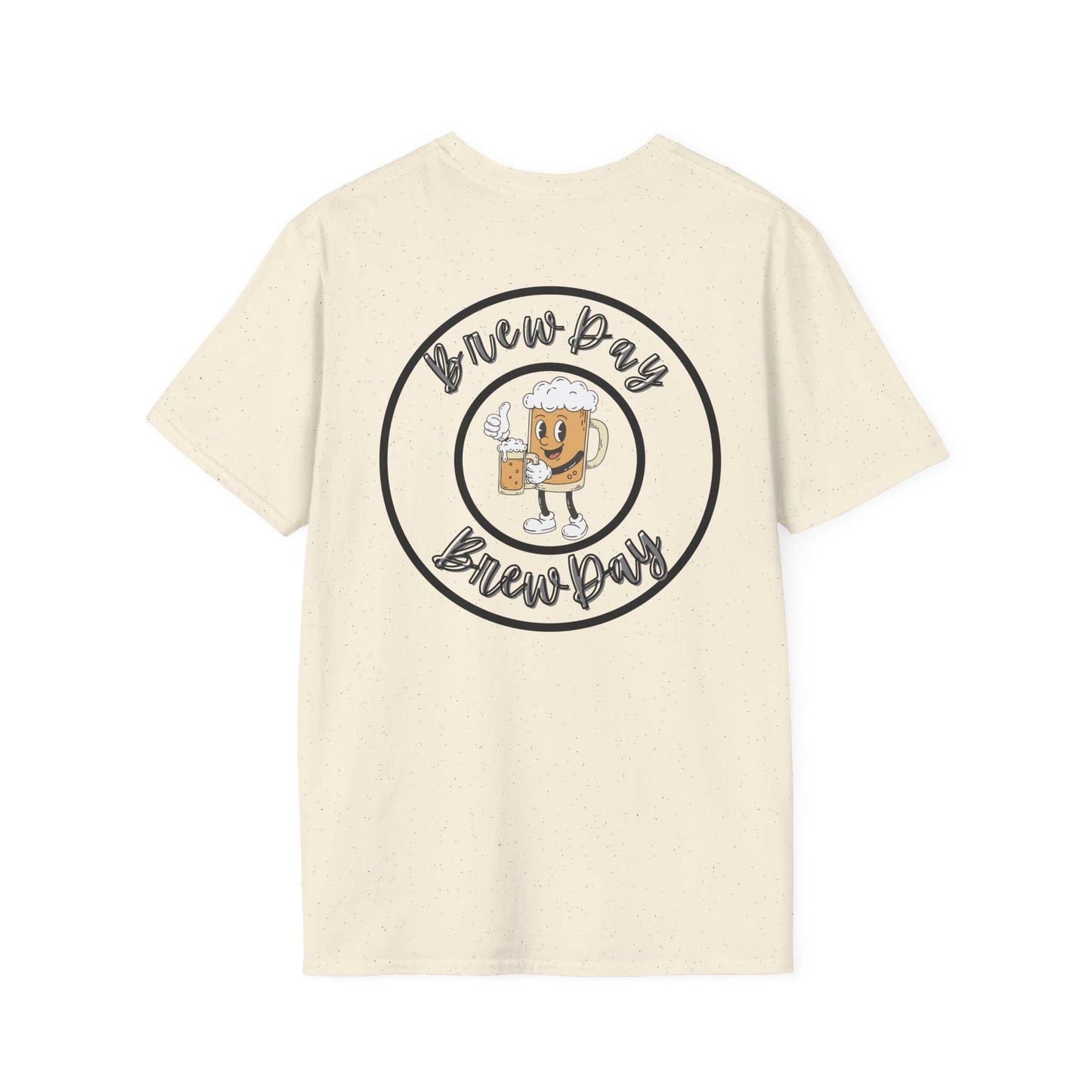 Brew Day T-Shirt: Beer Mug Graphic, Ring-Spun Cotton