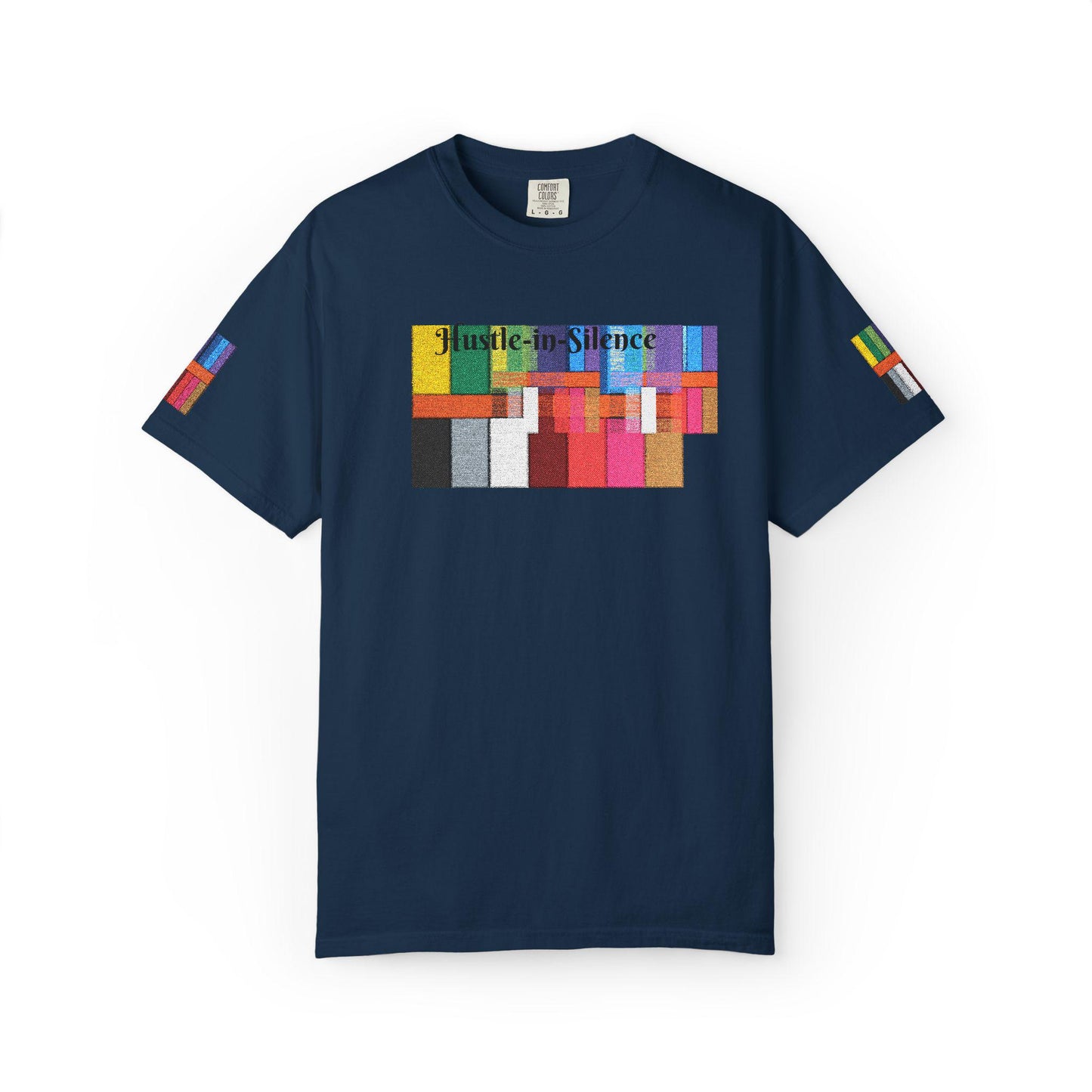 Hustle-in-Silence T Shirt  Minimal Motivational Tee