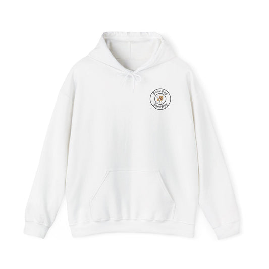 Brew Day Coffee Mug Logo Hoodie - Cozy Embroidered Sweatshirt