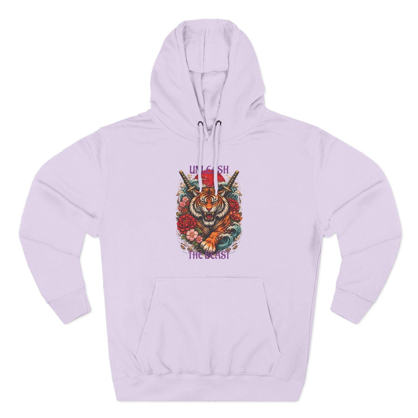 Hoodie Vintage Tiger Floral Let Me Finish The Beast Graphic