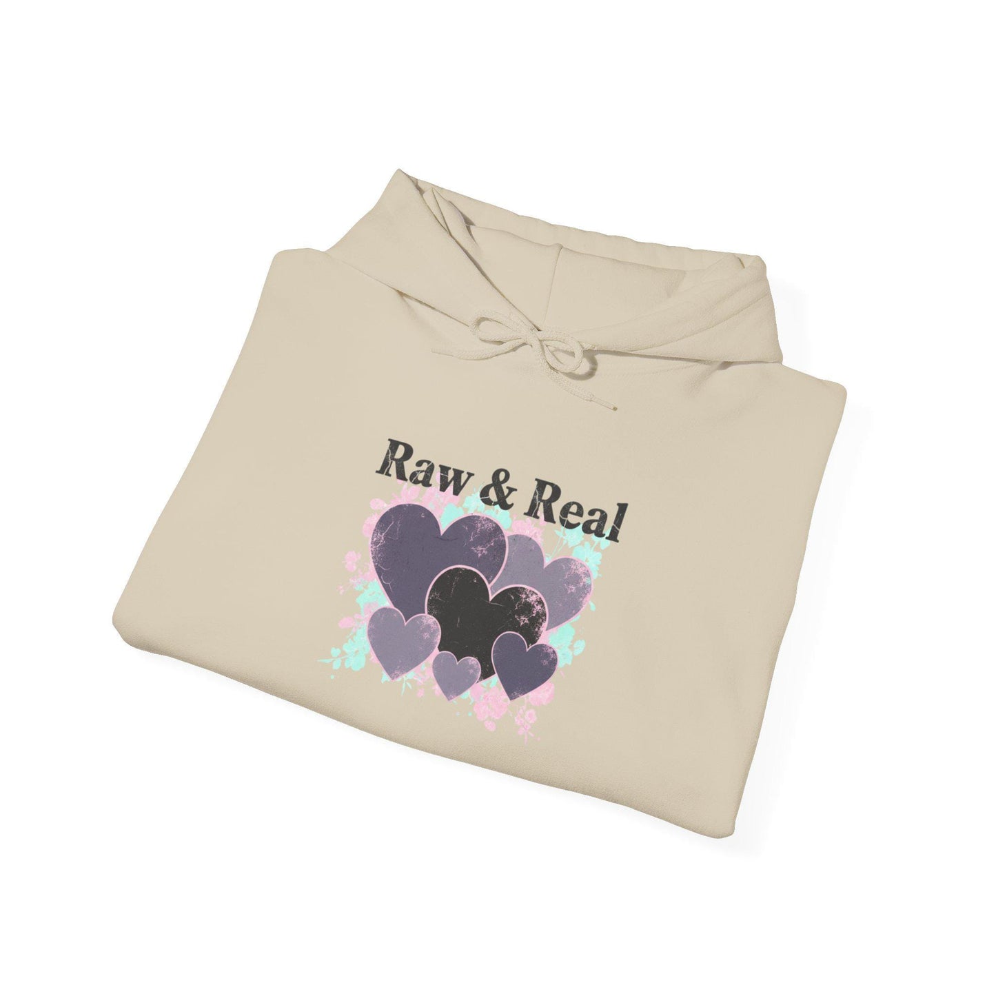 Raw & Real Unisex Heavy Blend Hooded Sweatshirt