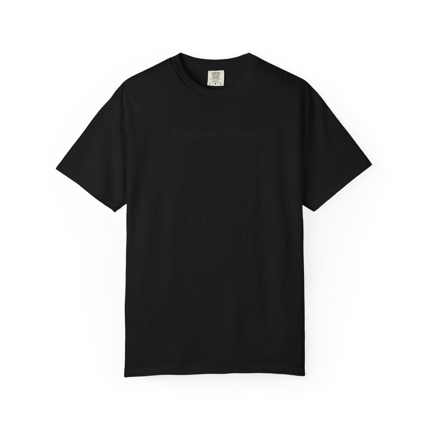 Hustle-in-Silence T Shirt  Minimal Motivational Tee
