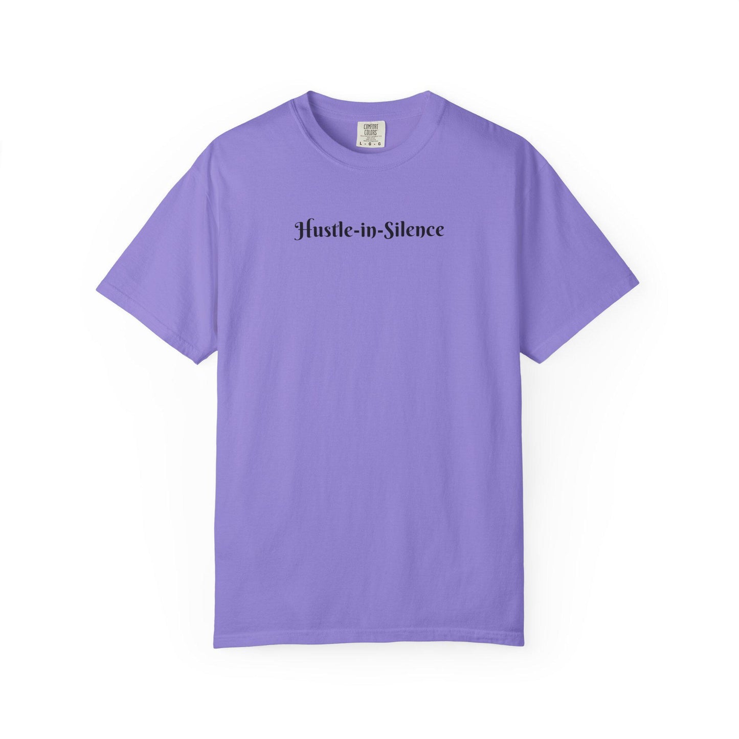 Hustle-in-Silence T Shirt  Minimal Motivational Tee
