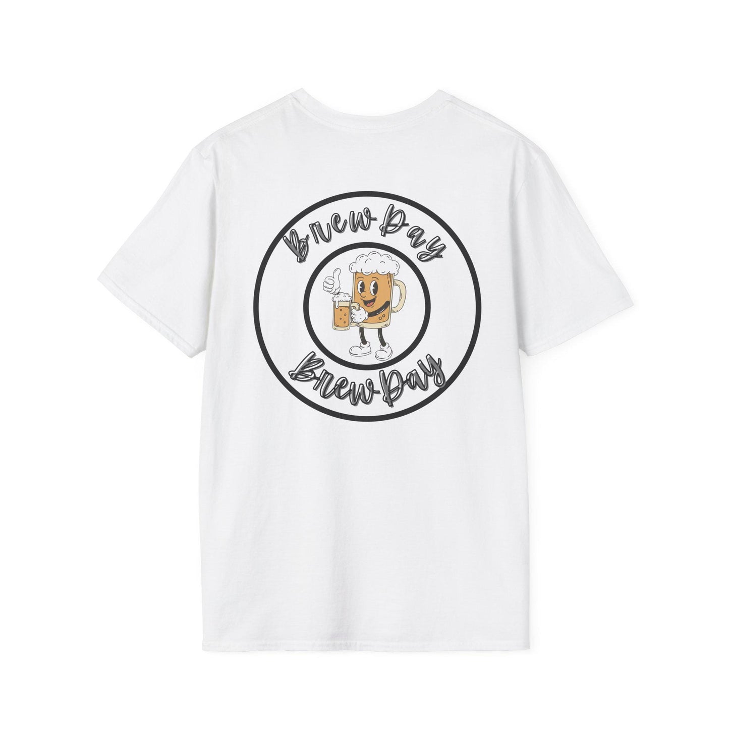 Brew Day T-Shirt: Beer Mug Graphic, Ring-Spun Cotton