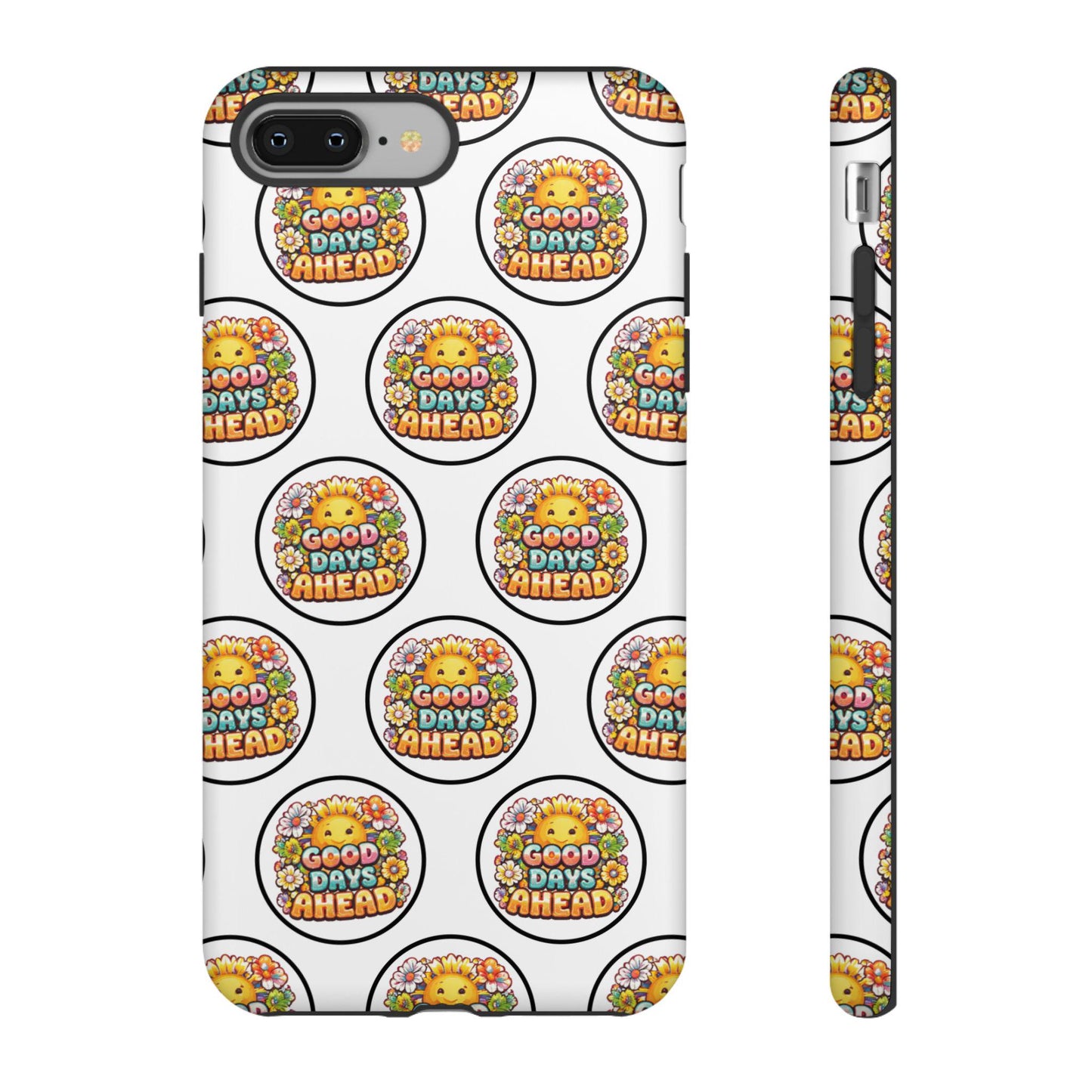 Phone Case Good Days Ahead Retro Sun Pattern