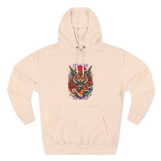 Hoodie Vintage Tiger Floral Let Me Finish The Beast Graphic