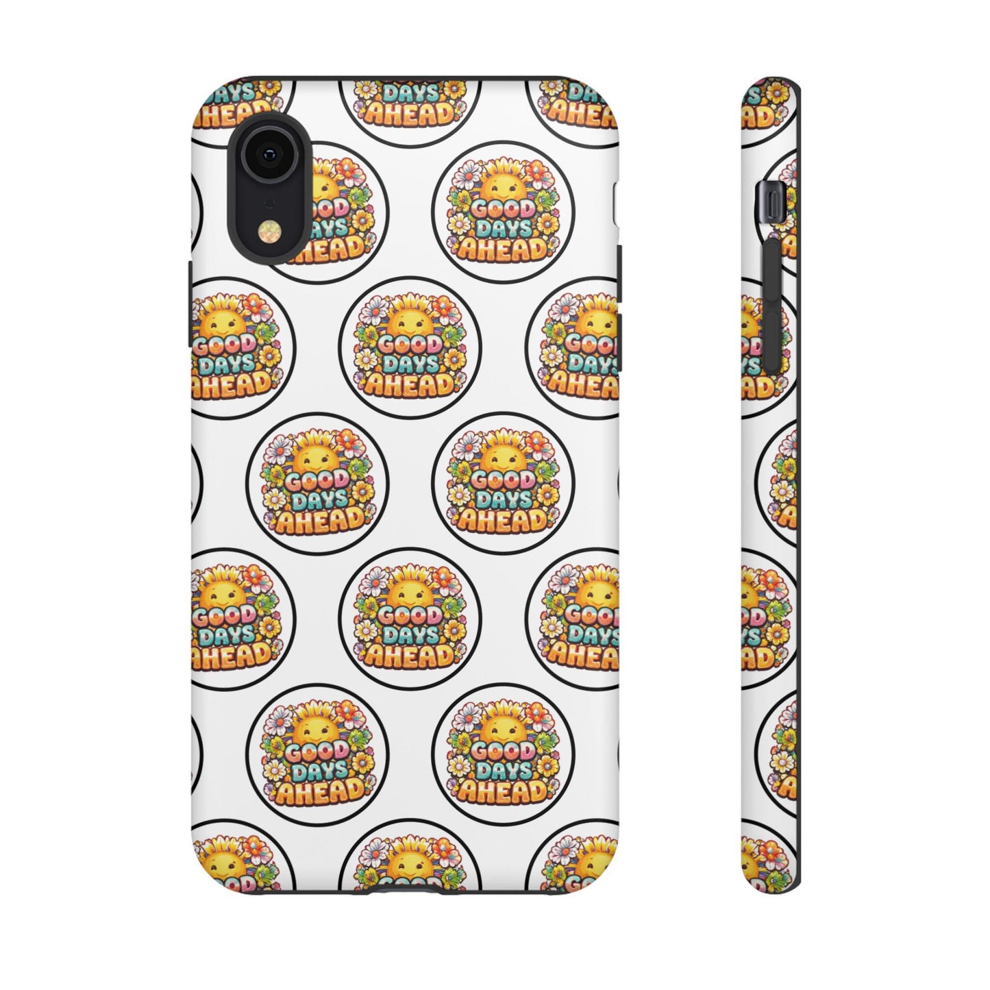 Phone Case Good Days Ahead Retro Sun Pattern