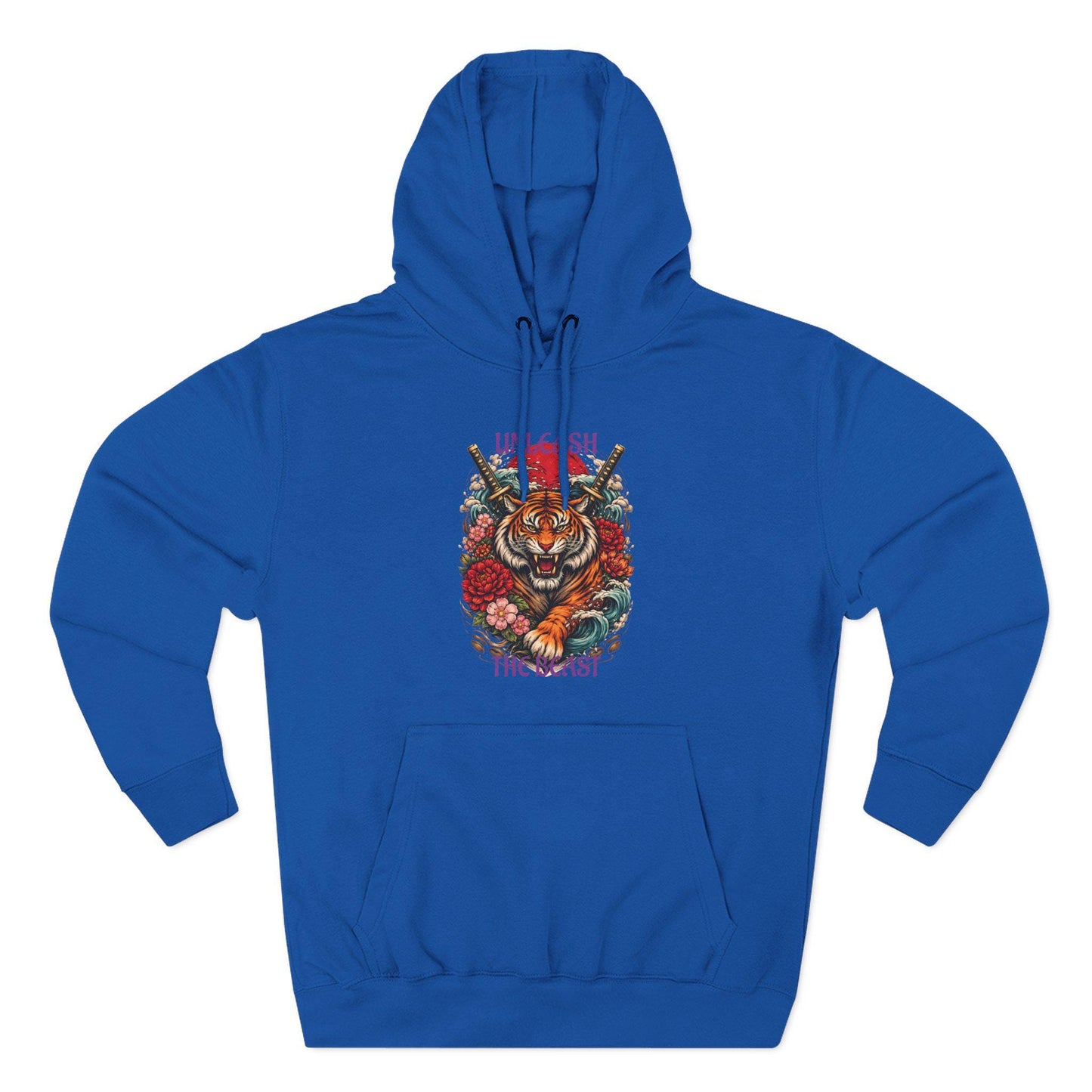 Hoodie Vintage Tiger Floral Let Me Finish The Beast Graphic